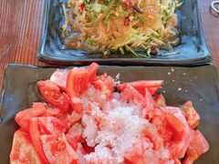 黄瓜拌蜇皮-张会海鲜饭店(东戴河店)