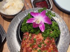 -明洞阿姨·韩式酱蟹烤肉·创意料理(三元桥店)