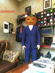 胖子的修身版，-GIMIWEAR 基米尔男士西服高级定制(陆家嘴店)
