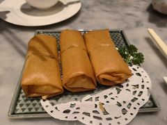 银丝双虾脆春卷-镛记酒家
