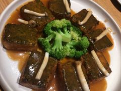 鲍汁自制翠豆腐-竹里馆·淮扬菜·功夫茶(老门东店)
