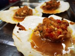 蒜蓉焗扇贝（熟蒜）3个-炒豆合作社(东四总店)