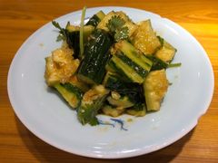 蒜泥拍黄瓜-丁记盐蘸牛肉·新杭菜(河东路店)