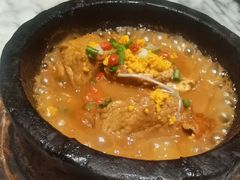 海胆虾怪酱炖老豆腐-青雅中餐厅(大连金石滩绿发希尔顿度假酒店)