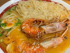 社长原汤拉面双虾双蛋-雷门拉面店(新光天地店)