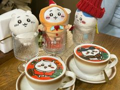 DIY印花拿铁-NG PASTA吴居·中华意面·鲜牛排(南头古城店)