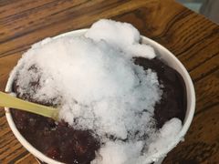 红豆炼乳冰-二姐刨冰