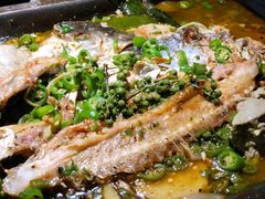 鲜青椒烤鱼-探鱼·鲜青椒爽麻烤鱼(银泰城店)