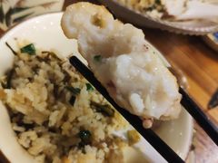 黄山牛肉酸菜炒饭-尚竹阁冬瓜盅·18年地标美食(平洲店)