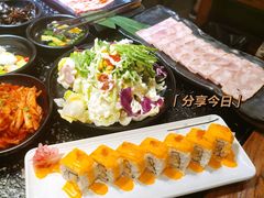 芒果寿司-九田家黑牛烤肉料理(中北镇店)