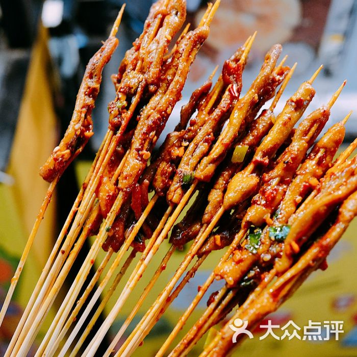 夜猫子夜市李嬢烤鸭肠图片-北京小吃快餐-大众点评网