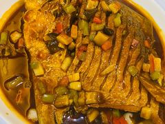 干烧鲳鱼-君霖海鲜私房菜(春柳店)