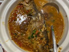 霉豆炖臭鳜鱼锅-又见炊烟私房菜(敬亭路店)