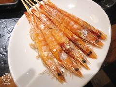 盐烤大虾-九田家黑牛烤肉料理(石路天虹店)
