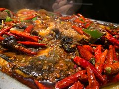 -探鱼·鲜青椒爽麻烤鱼(北京路天河城店)