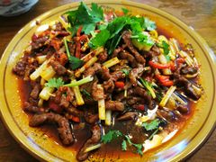 火爆牛肉丝-乐山第一家临江鳝丝(茶坊路店)