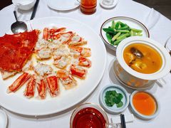 花雕蛋白蒸阿拉斯加蟹新版-北京厨房(SKP店)