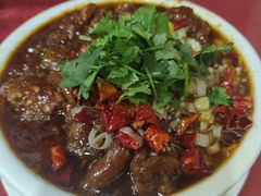 水煮牛肉-北大地皖峰饭馆