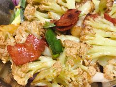 培根干锅花菜-裕记烧腊连锁餐饮(外马分店)