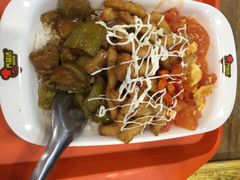 鸡柳饭-齐品达烤肉饭(百联美食城店)