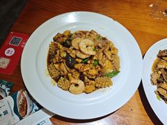 -二姐家三个拿手菜·北塘海鲜·大馅锅贴王(成林道店)