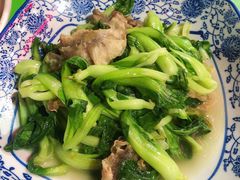 油渣炒青菜-巢湖名吃·徽府农家菜(半汤店)