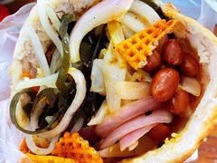 鸡蛋花干夹馍-三兄弟高炉烧饼