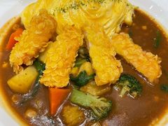 炸虾排咖喱蛋包饭套餐-池奈·咖喱蛋包饭(熙地港店)
