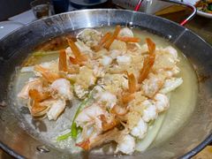 东北风味蒜蓉油焖虾-四合院海鲜小厨(旱西关店)