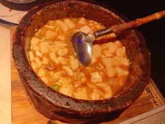 鸡汤虾仁豆腐-绿茶餐厅(汇悦大融城店)