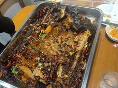 -干老庆贵州留一手烤鱼·地摊火锅(财经大学店)