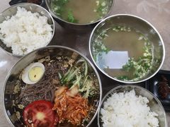 -吉林延边牛肉汤饭，大冷面