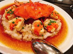 和乐蟹蒸手剁肉饼-广州文华东方酒店·江-由辉师傅主理