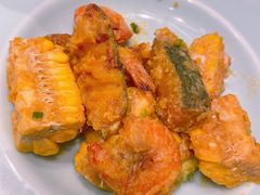 金沙黑南瓜焗虾-港丽餐厅(高德置地店)