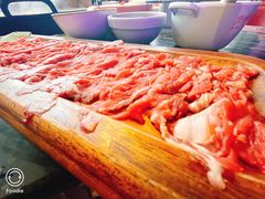 鲜切小牛肉-热火朝天鲜切牛肉火锅(南强街巷店)