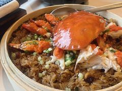 腊味膏蟹蒸糯米饭-正佳广场万豪酒店-粤菜餐厅·点心·海鲜·聚餐