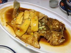 深海黄鱼年糕-径山十八道·风味民间菜(杭州总店)