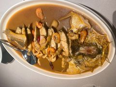 福州虾油焗东海黄鱼-宣和一味·佛跳墙行馆(万象前海店)