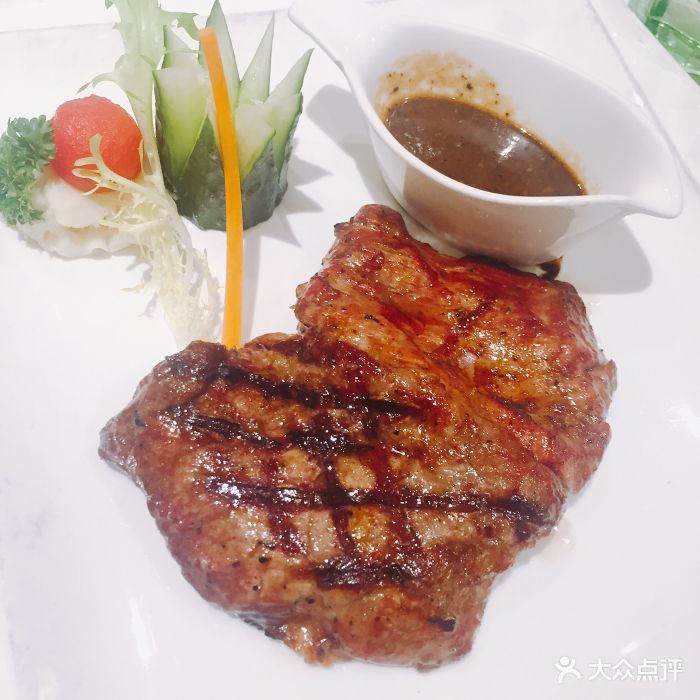 香草山西餐厅(徐汇汇金店)果木丹佛牛排图片 - 第12张