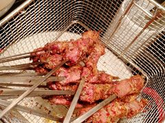 碳烤羊肉串-咖啡苑自助餐厅·中国大饭店