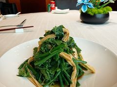 丝瓜尖拌鲜腐竹-羲和雅苑•北京烤鸭(瑞吉店)