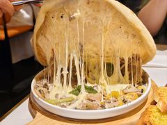 牛肉鲜蔬芝士瀑布披萨碗-get pizza意大利餐厅(凯德MALL店)