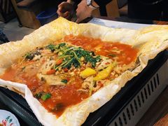 新品纸包鱼-庆峰龙虾烧烤(合肥一店)