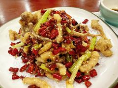 干煸鱿鱼须-六和聚传统烤鸭.天津菜(和平店)
