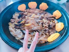 -粘豆包柴火铁锅炖