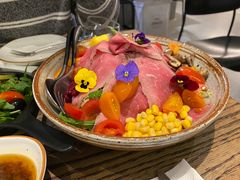 玫瑰牛肉沙拉-ALLORA意大利餐厅(丰盛里店)