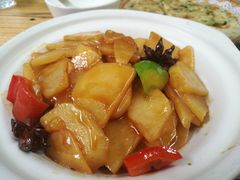 青椒土豆片-北京水岸山吧度假村(雁栖镇店)