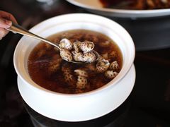 古越陈酿煮花螺-杭州西子湖四季酒店·金沙厅