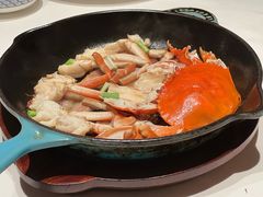 私房老鱼露黑豚肉焗肉蟹-炳胜私厨(万象前海店)