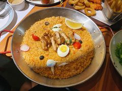 灸烤西班牙鸡肉饭-缦云里花园餐厅